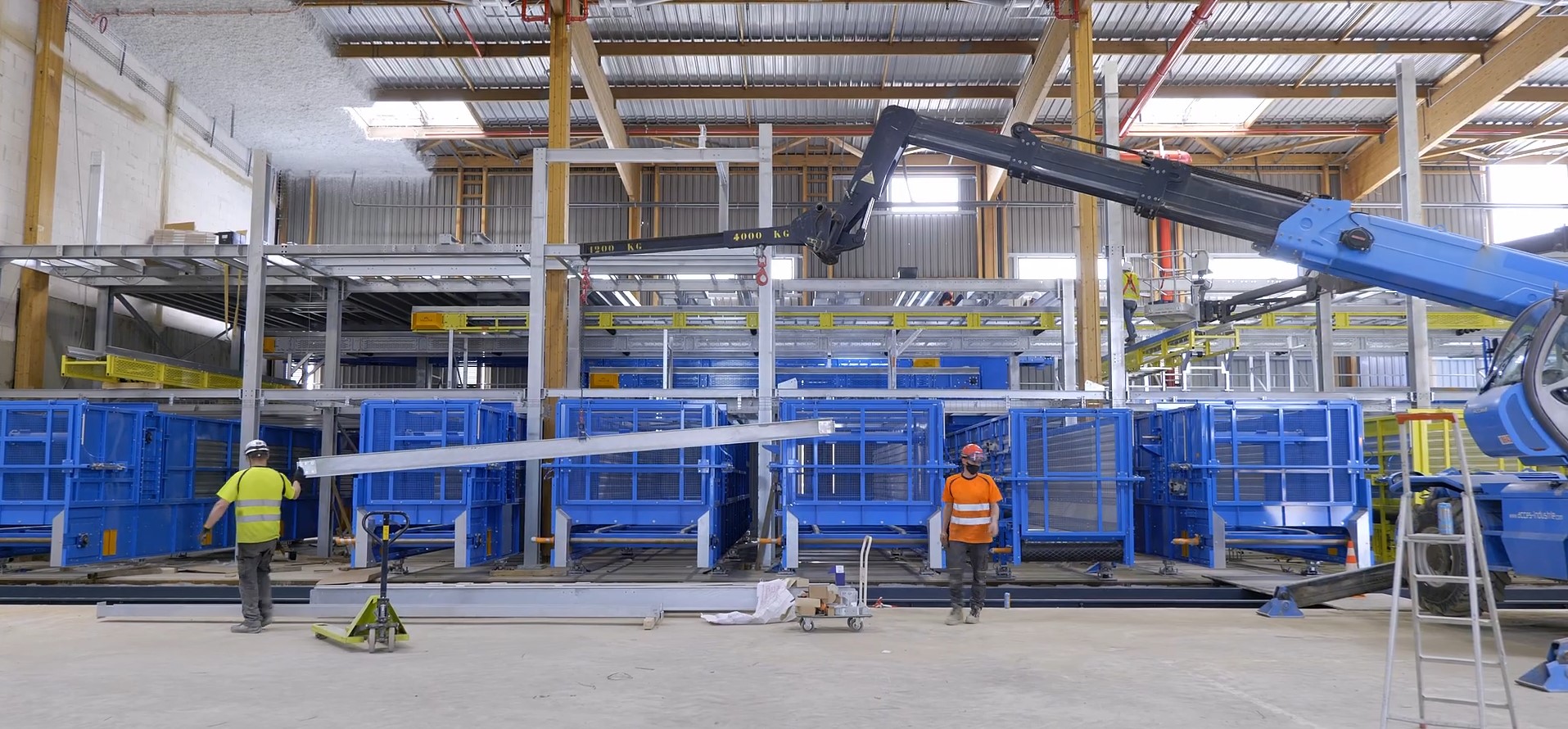 Reportage sur le site Saint-Barthélemy-d’Anjou en construction phase 5