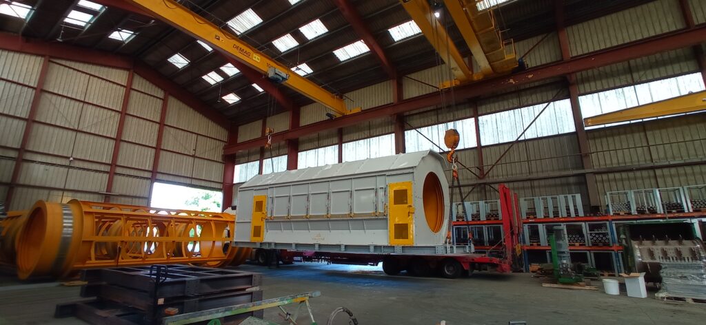 Nouveau trommel pour un nouveau centre de surtri