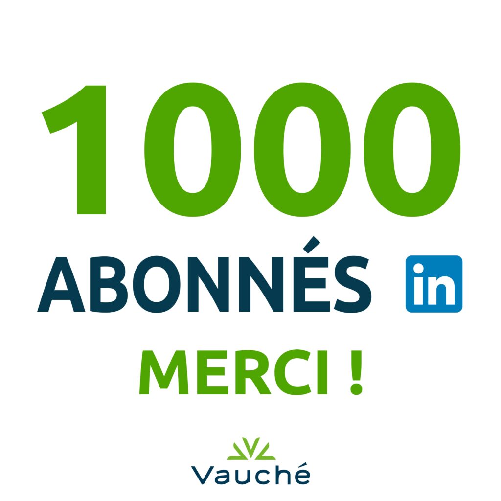 Un grand merci à nos abonnés LinkedIn !