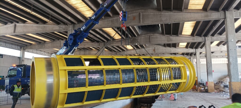 Ecocart : le trommel ouvre le chantier