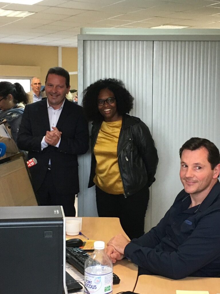 Visite de Madame la porte parole du Gouvernement Sibeth NDIAYE
